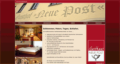 Desktop Screenshot of neue-post-meitingen.de